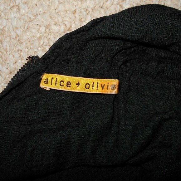 Alice + Olivia Silk Halter Maxi Dress Size Small - Picture 8 of 8